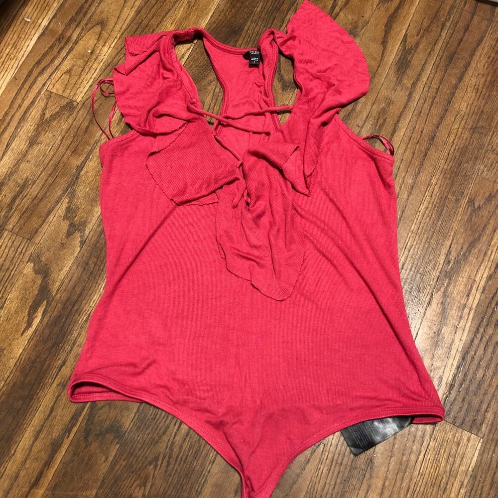 Guess Magenta Bodysuit